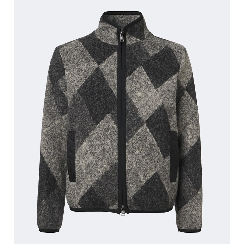 Moncler Argyle wool-blend jacket