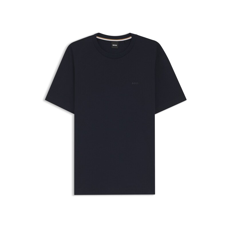 BOSS Cotton-jersey T-shirt with logo detail