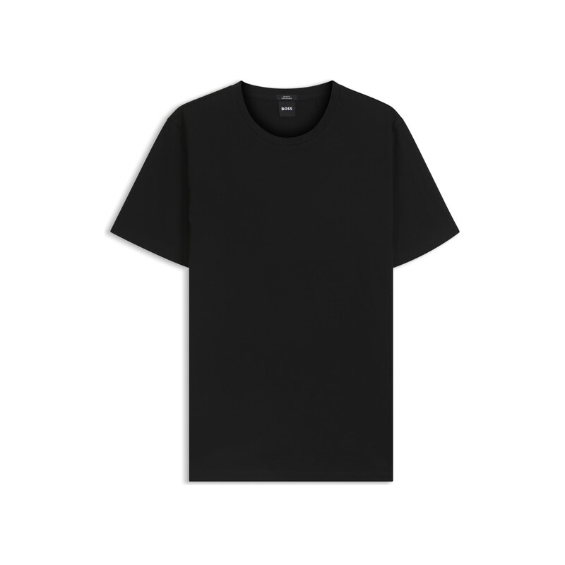 BOSS Slim-fit T-shirt in mercerised cotton