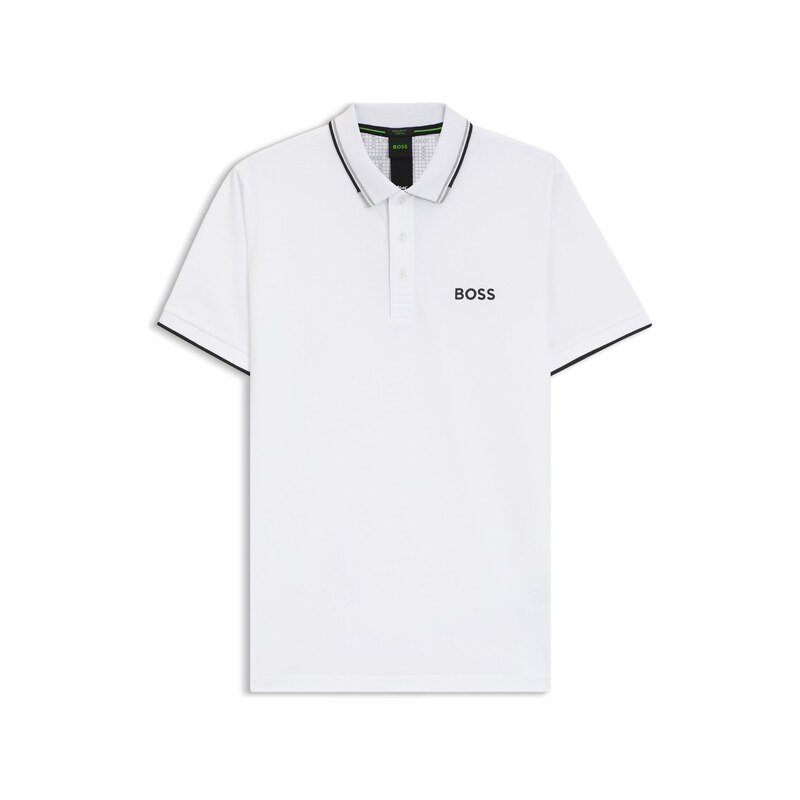 BOSS Active Paddy regular-fit polo shirt in quick-dry stretch