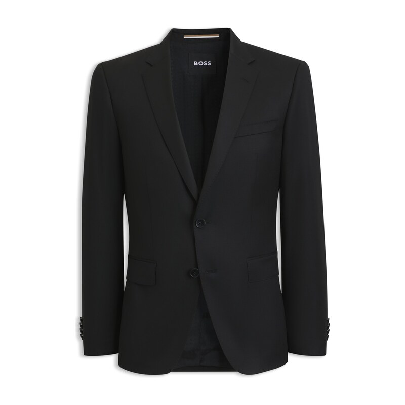 BOSS ONE Slim-fit suit jacket in virgin-wool serge