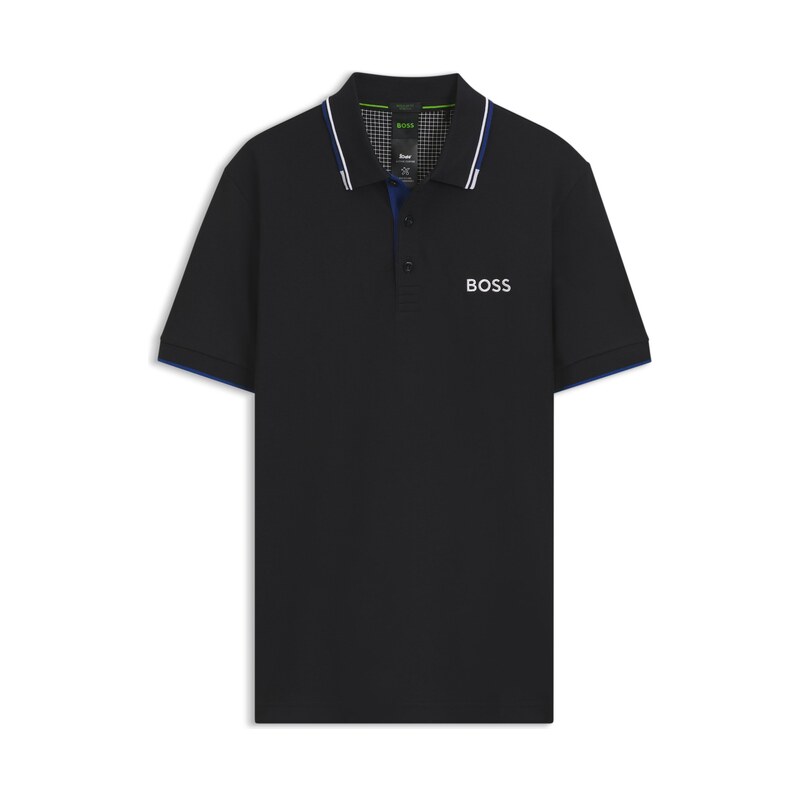 BOSS Active Paddy regular-fit polo shirt in quick-dry stretch
