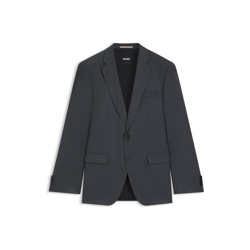 BOSS ONE Slim-fit suit jacket in virgin-wool serge