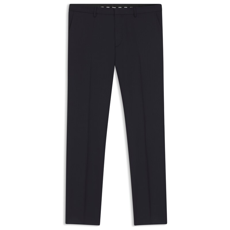 BOSS ONE Extra-slim-fit trousers in virgin-wool serge