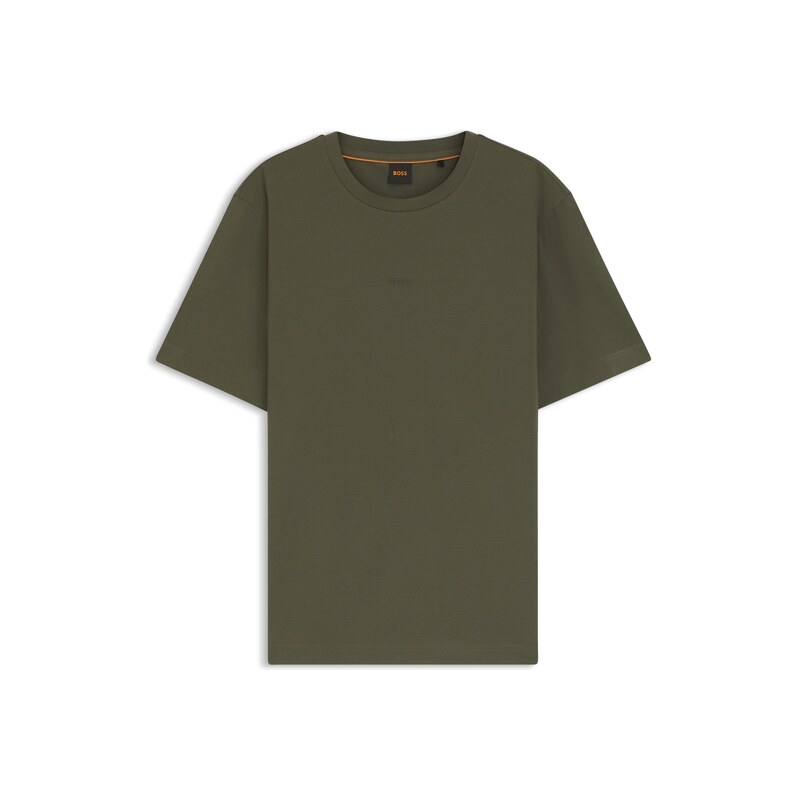 BOSS Relaxed-fit T-shirt with a layered logo print