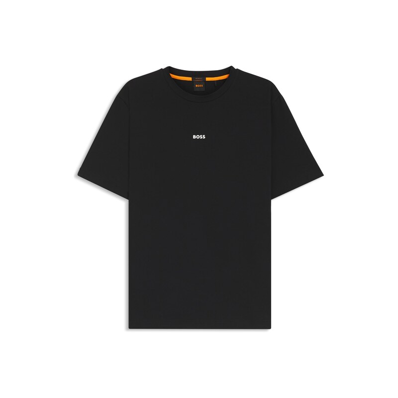 BOSS Relaxed-fit T-shirt with a layered logo print