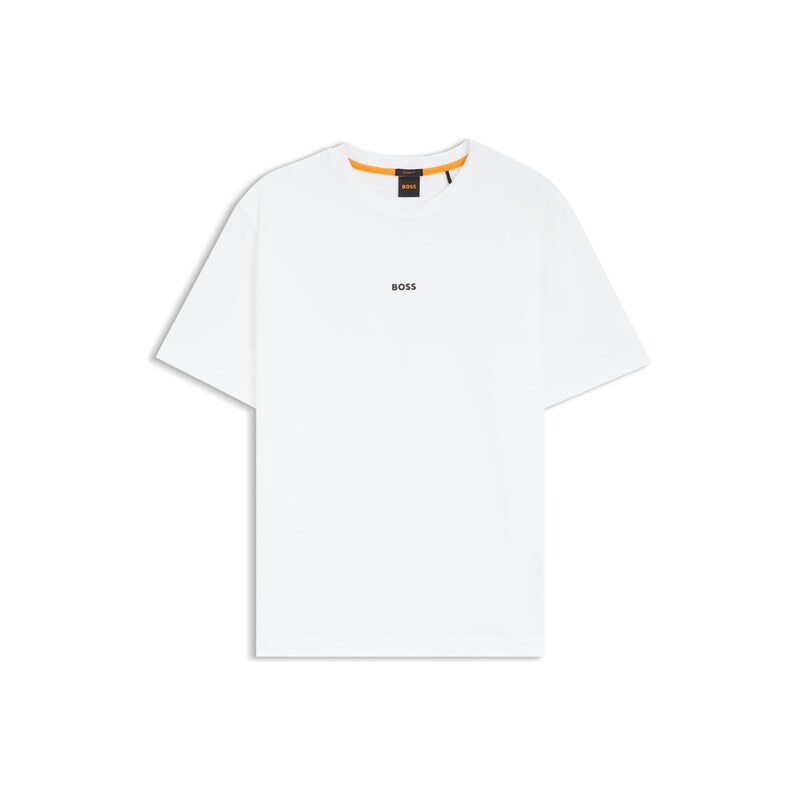 BOSS Relaxed-fit T-shirt with a layered logo print