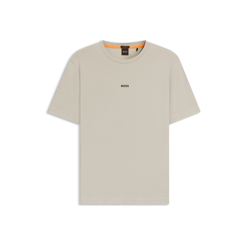 BOSS Relaxed-fit T-shirt with a layered logo print