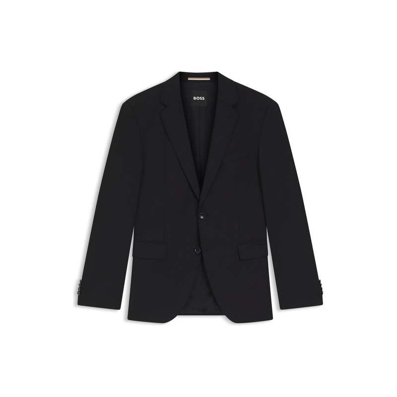 BOSS Regular-fit jacket in stretch wool