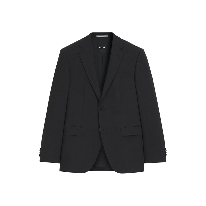 BOSS Regular-fit jacket in stretch wool
