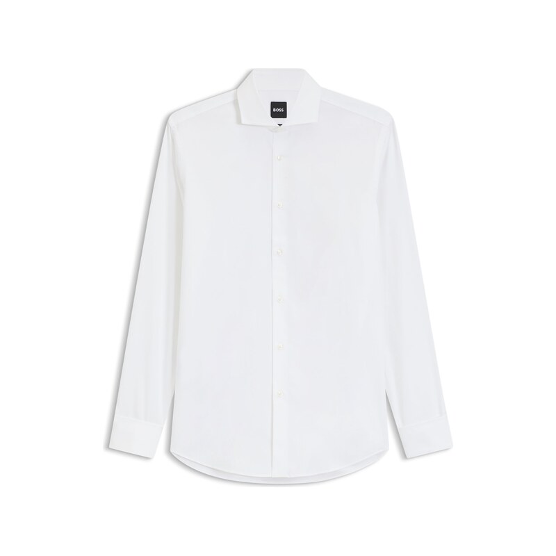 BOSS Slim-fit shirt in stretch-cotton twill
