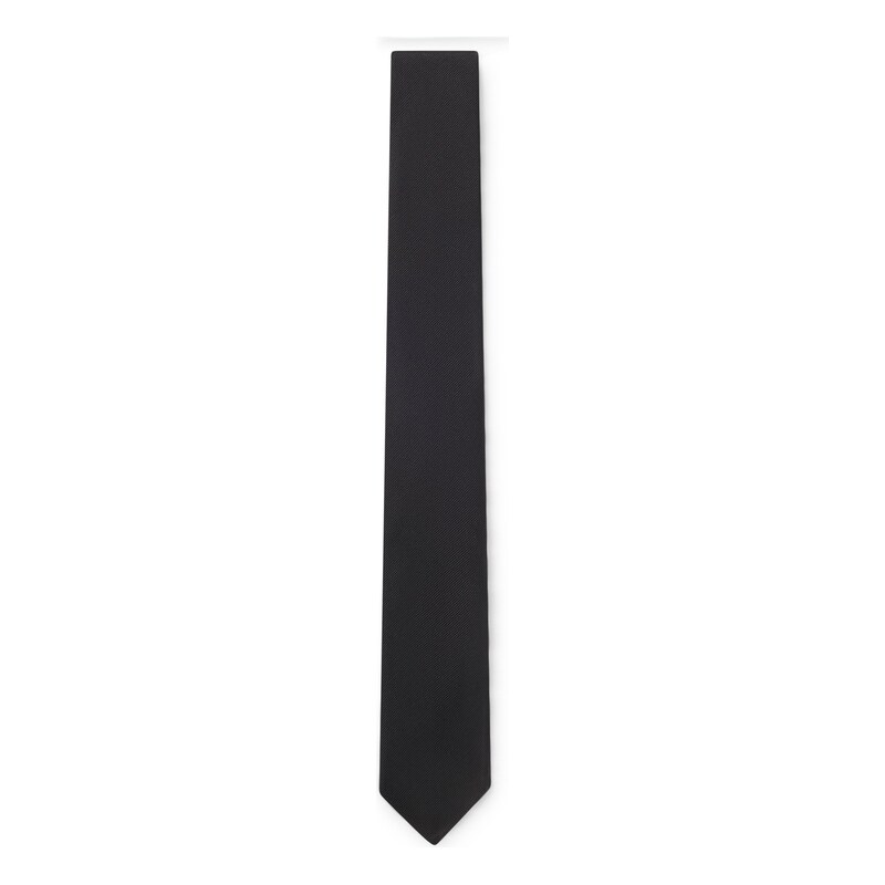 BOSS Italian-made tie in pure-silk jacquard