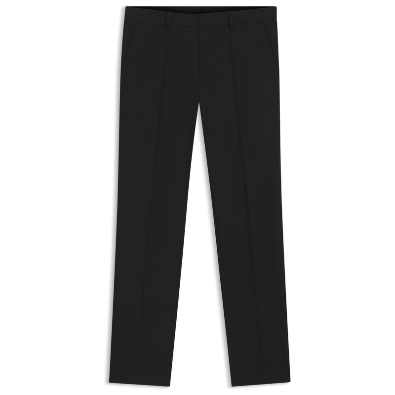 BOSS Regular-fit trousers in stretch wool