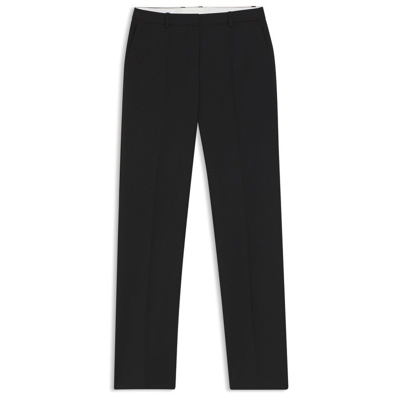 BOSS Regular-fit trousers in Italian-made virgin wool