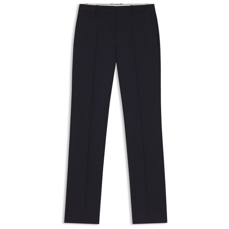 BOSS Regular-fit trousers in Italian-made virgin wool