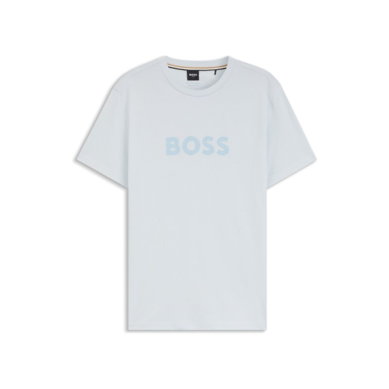 BOSS Cotton-jersey T-shirt with logo print
