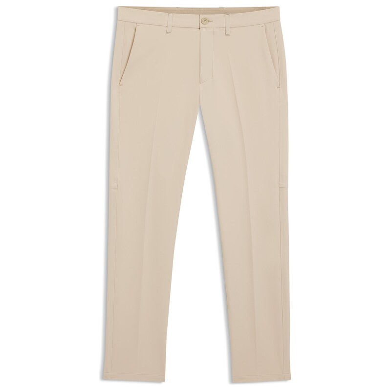 BOSS Slim-fit chinos in easy-iron four-way stretch fabric