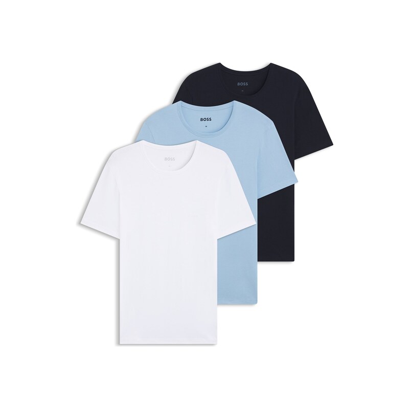 BOSS Three-pack of underwear T-shirts in cotton