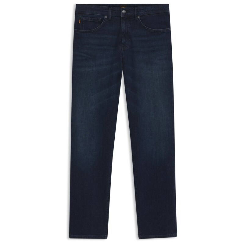 BOSS Maine regular-fit jeans in blue comfort-stretch denim
