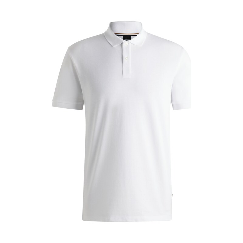 BOSS Regular-fit polo shirt in cotton piqué