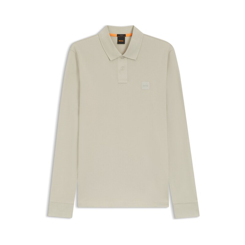BOSS Slim-fit polo shirt in stretch-cotton piqué