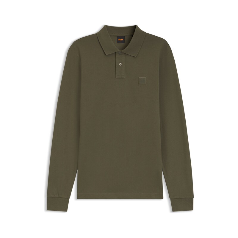 BOSS Slim-fit polo shirt in stretch-cotton piqué