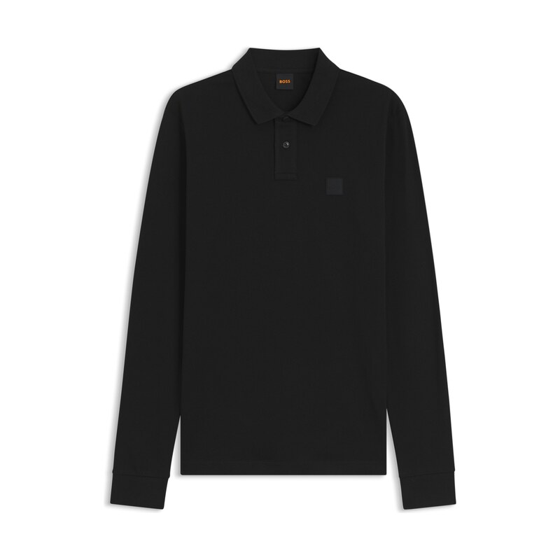 BOSS Slim-fit polo shirt in stretch-cotton piqué
