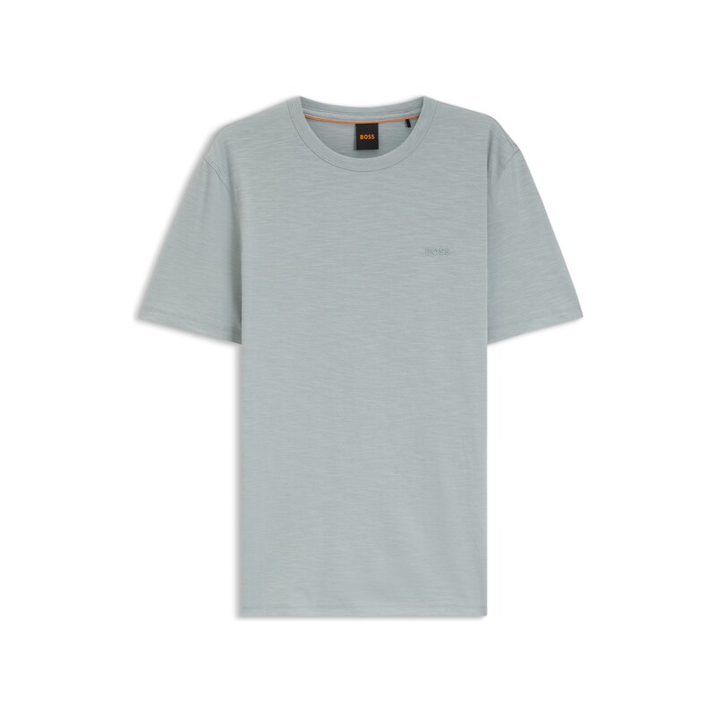 BOSS Cotton-jersey T-shirt with logo detail