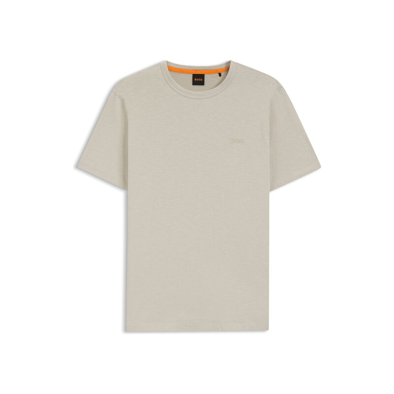 BOSS Cotton-jersey T-shirt with logo detail