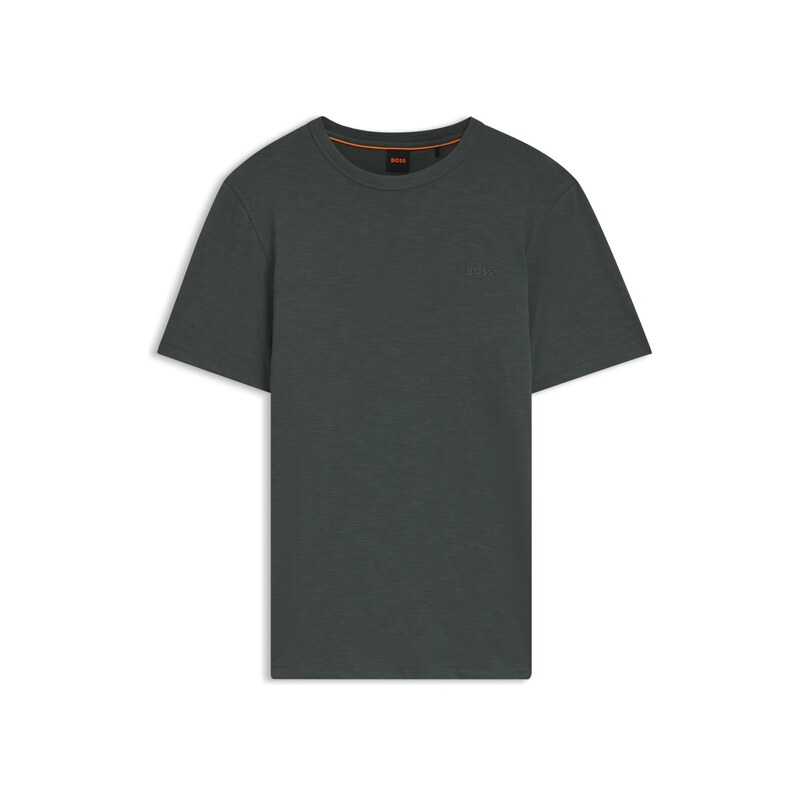 BOSS Cotton-jersey T-shirt with logo detail