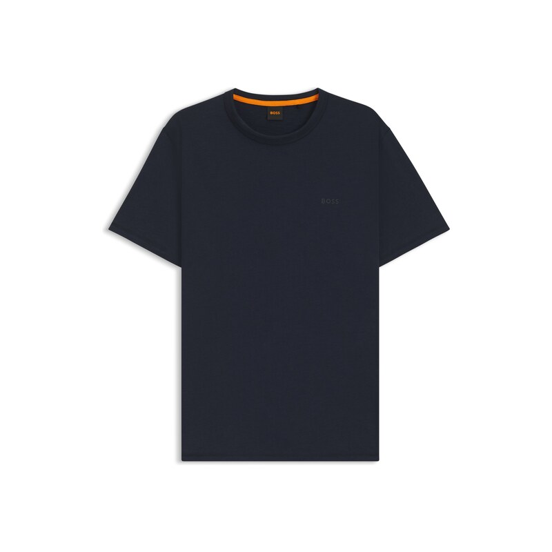 BOSS Cotton-jersey T-shirt with logo detail