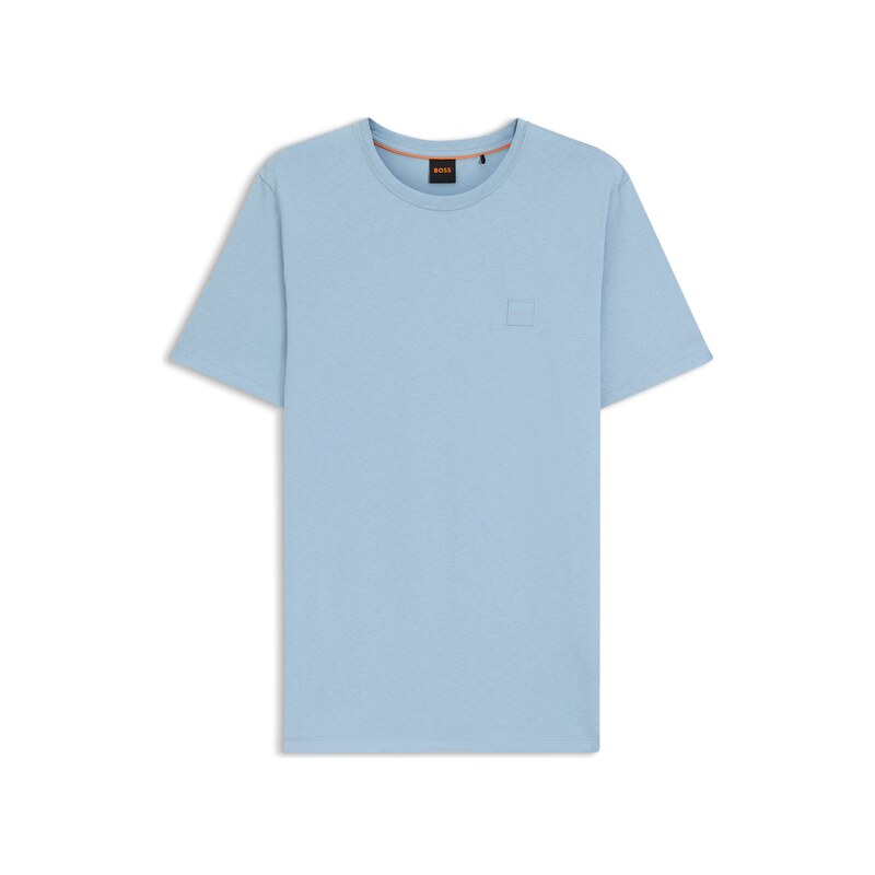 BOSS Cotton-jersey T-shirt with logo patch