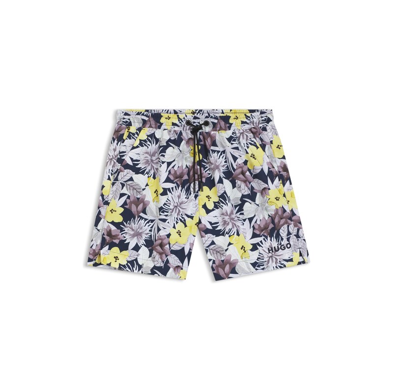 HUGO Quick-dry swim shorts with all-over print
