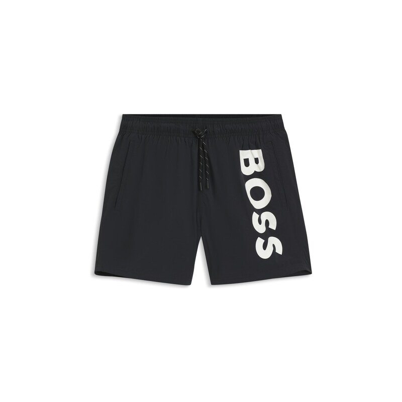 BOSS Quick-drying swim shorts with printed logo