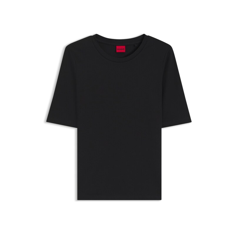 HUGO Slim-fit T-shirt in cotton, modal and stretch