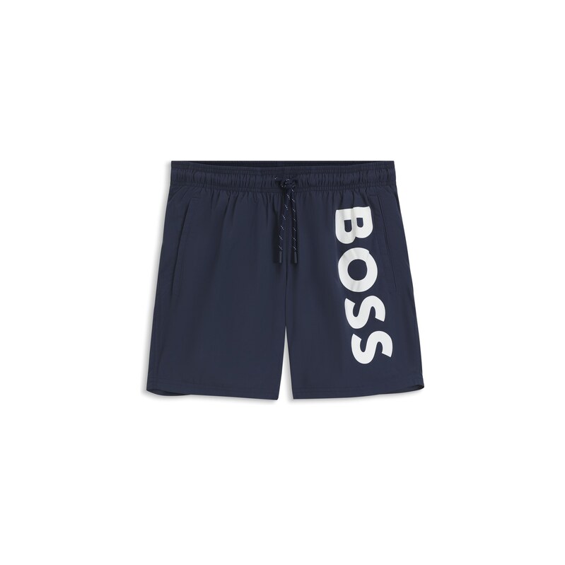 BOSS Quick-drying swim shorts with printed logo