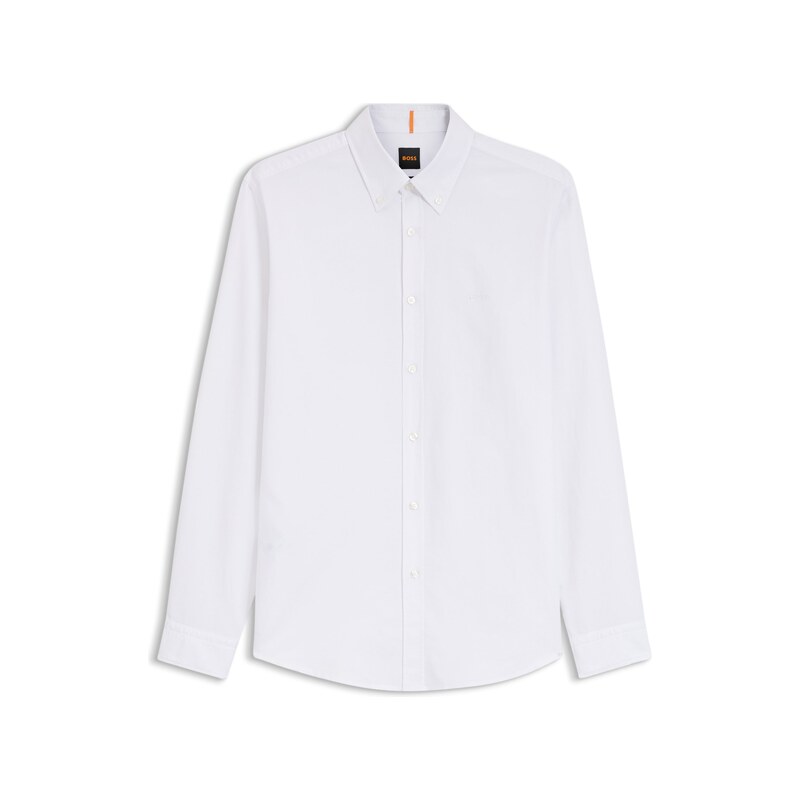 BOSS Regular-fit button-down shirt in Oxford cotton