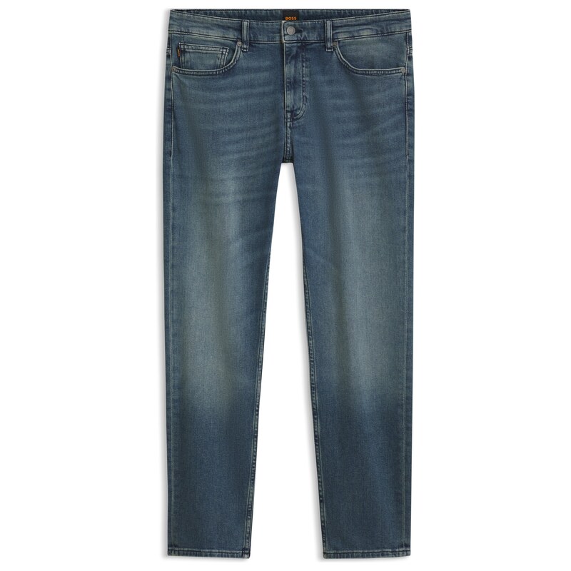 BOSS Delaware slim-fit jeans in blue comfort-stretch denim