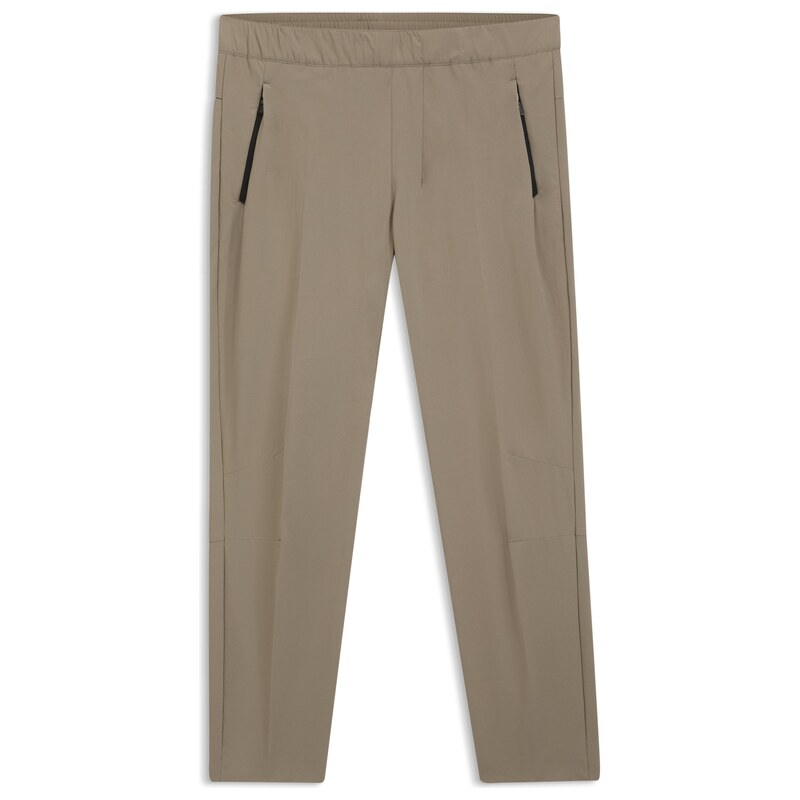 BOSS Tapered-leg trousers in water-repellent stretch fabric