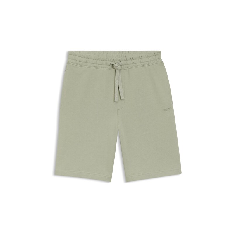 HUGO Cotton-terry shorts with logo print