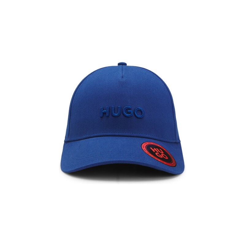HUGO Cotton-twill cap with logo
