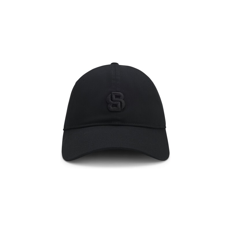 BOSS Cotton cap with embroidered Double B monogram