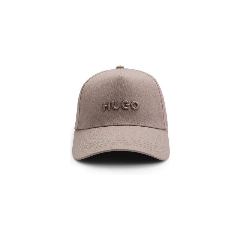 HUGO Cotton-twill cap with logo