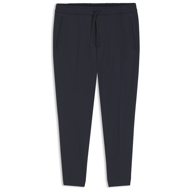 BOSS Tapered-fit trousers in water-repellent stretch fabric