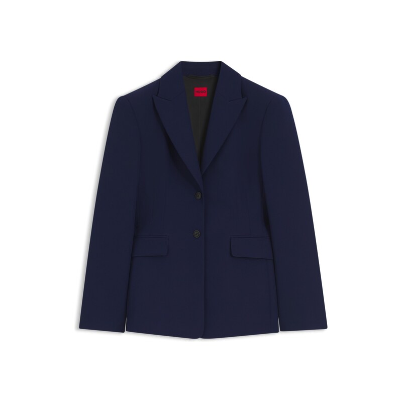 HUGO Regular-fit blazer in stretch material