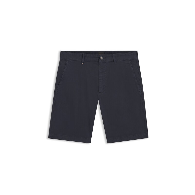 BOSS Slim-fit shorts in stretch-cotton twill