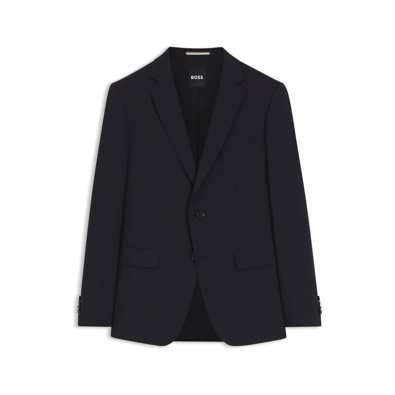 BOSS Slim-fit suit jacket in virgin wool