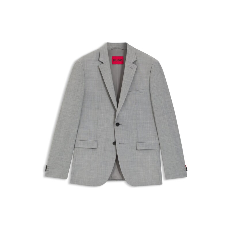 HUGO Extra-slim-fit blazer in a wool blend