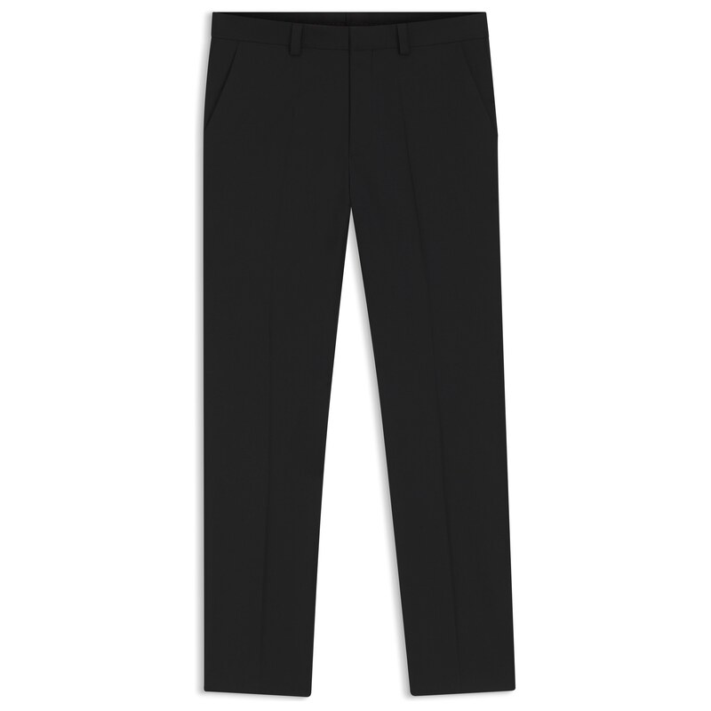 HUGO Modern-fit trousers in a performance-stretch wool blend