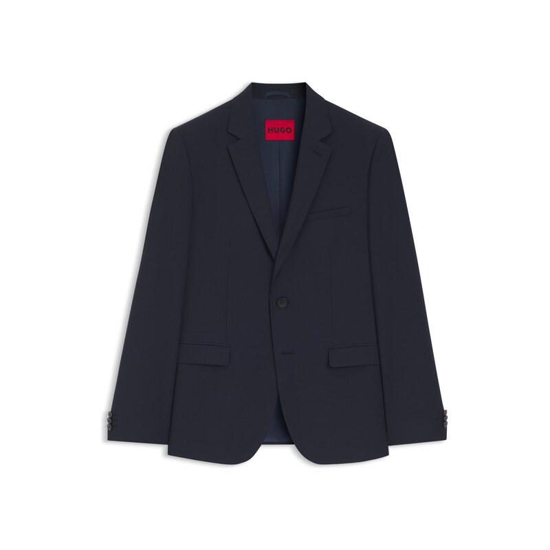 HUGO Extra-slim-fit blazer in a wool blend